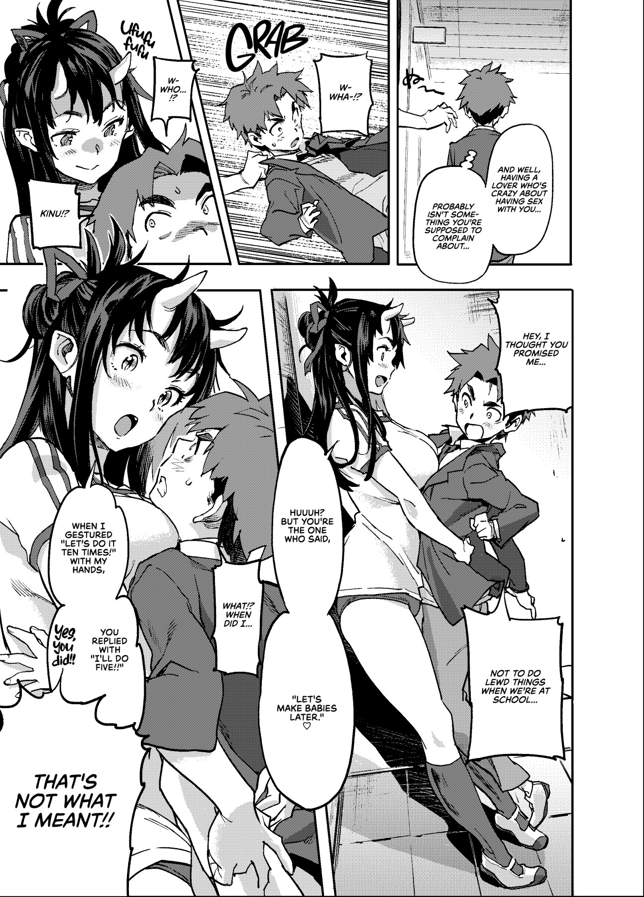 Hentai Manga Comic-The Oni Girl is in Heat!-Read-17